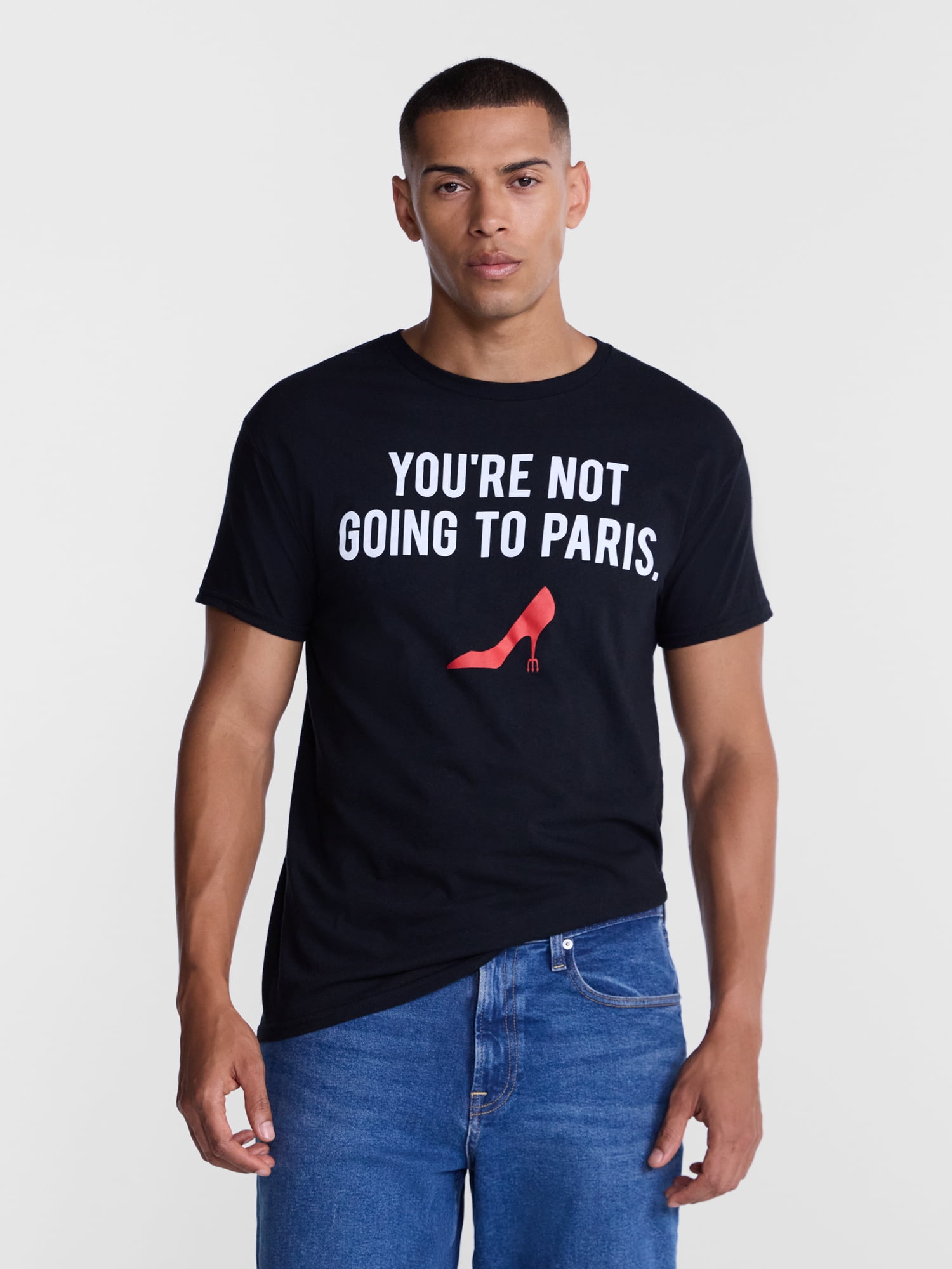 The Devil Wears Prada Men's You're Not Going to Paris Graphic Tee, Sizes S-3XL