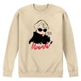thumbnail image 1 of The Devil Wears Prada - Miranda Lipstick - Men's Crew Fleece Sweatshirt, 1 of 3