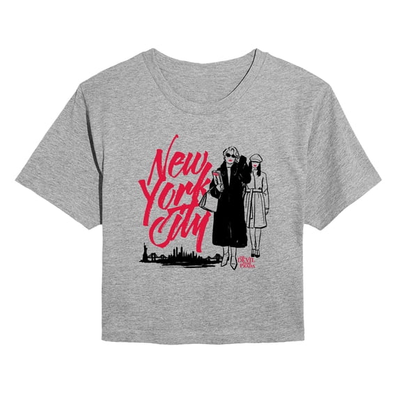 The Devil Wears Prada - New York City - Juniors Cropped Graphic T-Shirt