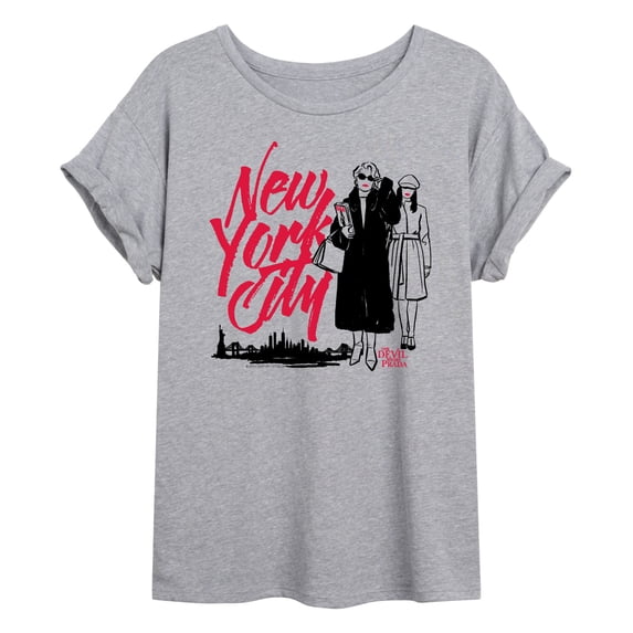The Devil Wears Prada - New York City - Juniors Oversized Graphic T-Shirt