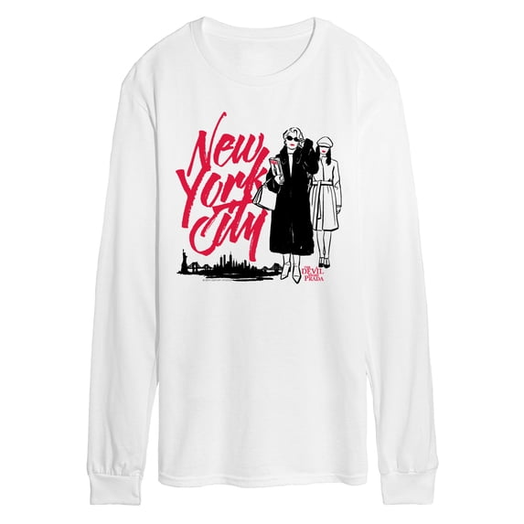 The Devil Wears Prada - New York City - Men's Long Sleeve Graphic T-Shirt
