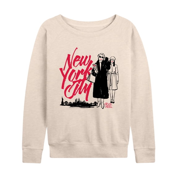 The Devil Wears Prada - New York City - Women's French Terry Long Sleeve Pullover
