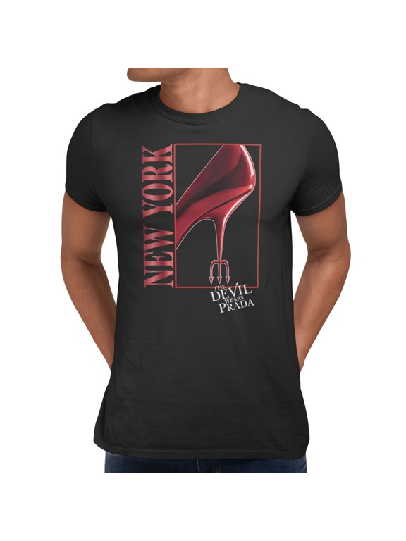 The Devil Wears Prada New York Heels Logo Men's T-Shirt (Black, S-XXXL)