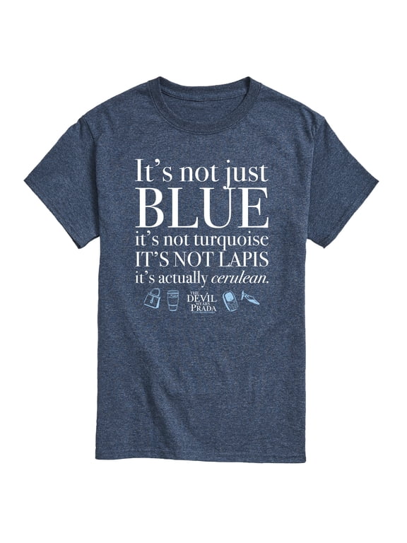 - Not Just Blue - Men's Short Sleeve Graphic T-shirt