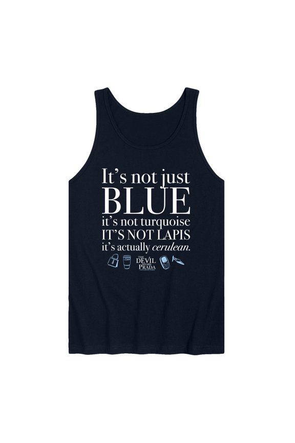 - Not Just Blue - Men's Tank Top