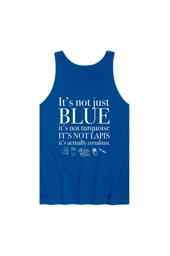 - Not Just Blue - Men's Tank Top