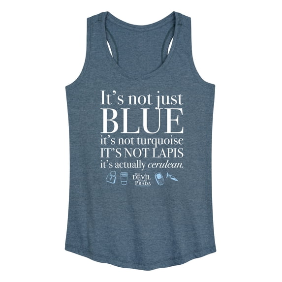 The Devil Wears Prada - Not Just Blue - Women's Racerback Tank
