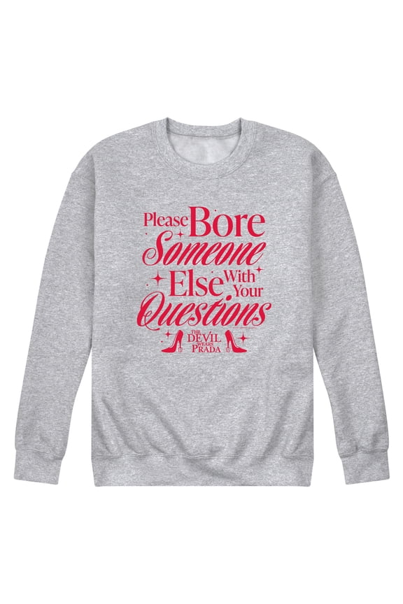 - Please Bore Someone Else - Men's Crew Fleece Sweatshirt