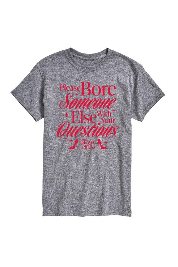 - Please Bore Someone Else - Men's Short Sleeve Graphic T-Shirt