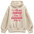 thumbnail image 1 of The Devil Wears Prada - Please Bore Someone Else - Women's Oversized Fleece Hoodie Sweatshirt, 1 of 3