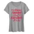 thumbnail image 1 of The Devil Wears Prada - Please Bore Someone Else - Women's Short Sleeve Graphic T-Shirt, 1 of 4