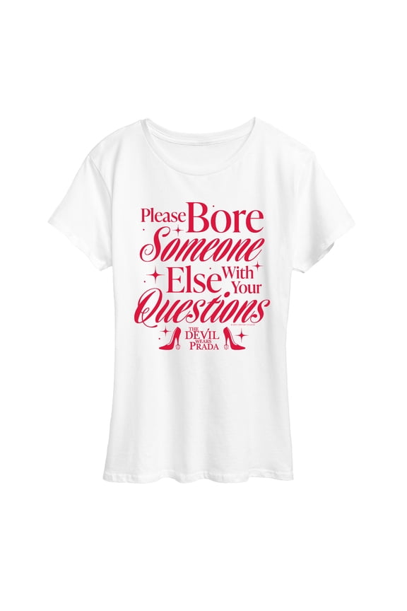 - Please Bore Someone Else - Women's Short Sleeve Graphic T-Shirt