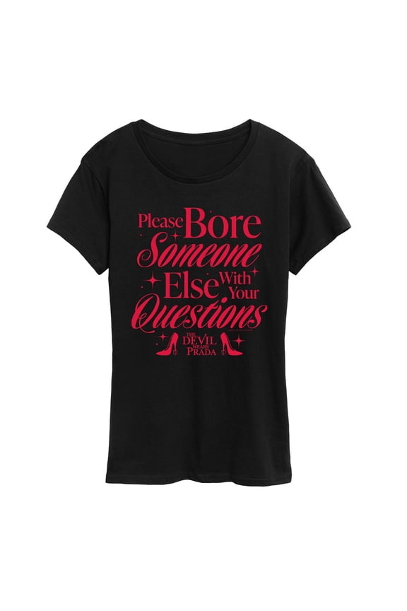 - Please Bore Someone Else - Women's Short Sleeve Graphic T-Shirt