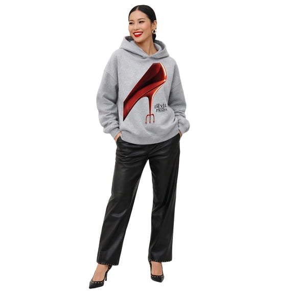 The Devil Wears Prada - Shoe - Women's Oversized Fleece Hoodie Sweatshirt