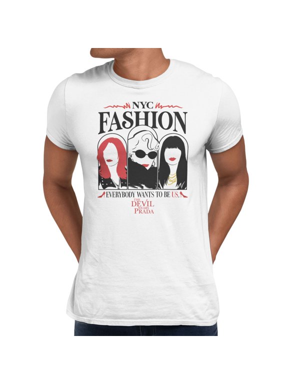 The Devil Wears Prada Want To Be Us Men's T Shirt (White, S-XXXL)