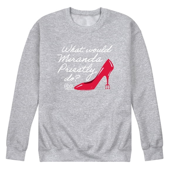 The Devil Wears Prada - What Would Miranda Do - Men's Crew Fleece Sweatshirt