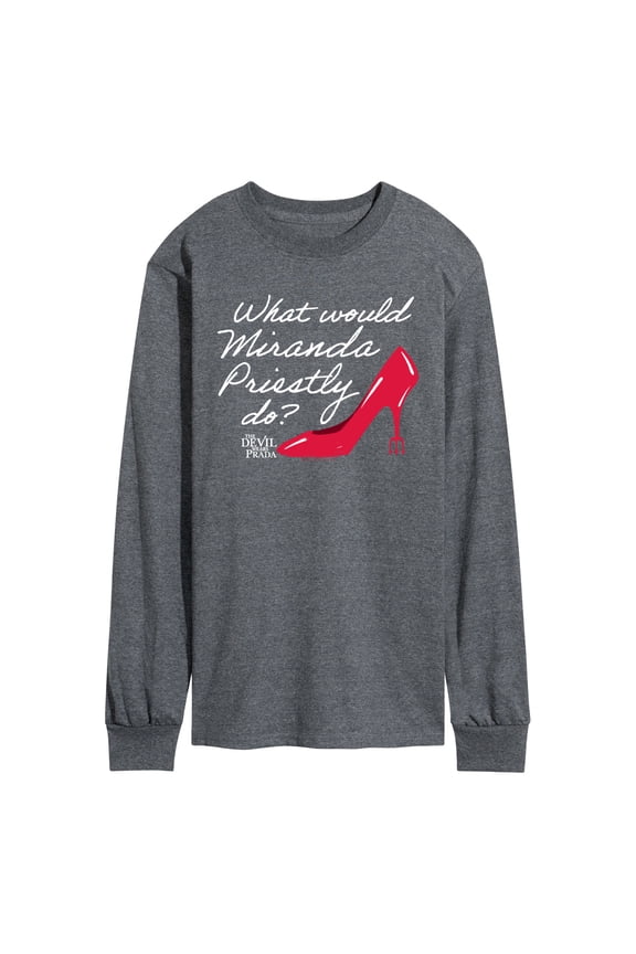 - What Would Miranda Do - Men's Long Sleeve Graphic T-shirt
