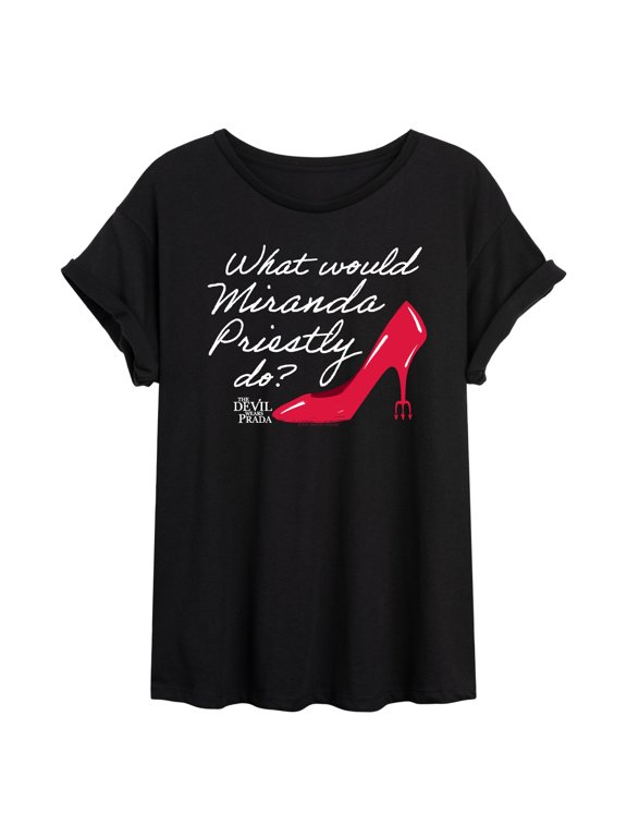 - What Would Miranda Do - Women's Oversized Graphic T-shirt