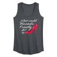 thumbnail image 1 of The Devil Wears Prada - What Would Miranda Do - Women's Racerback Tank, 1 of 4