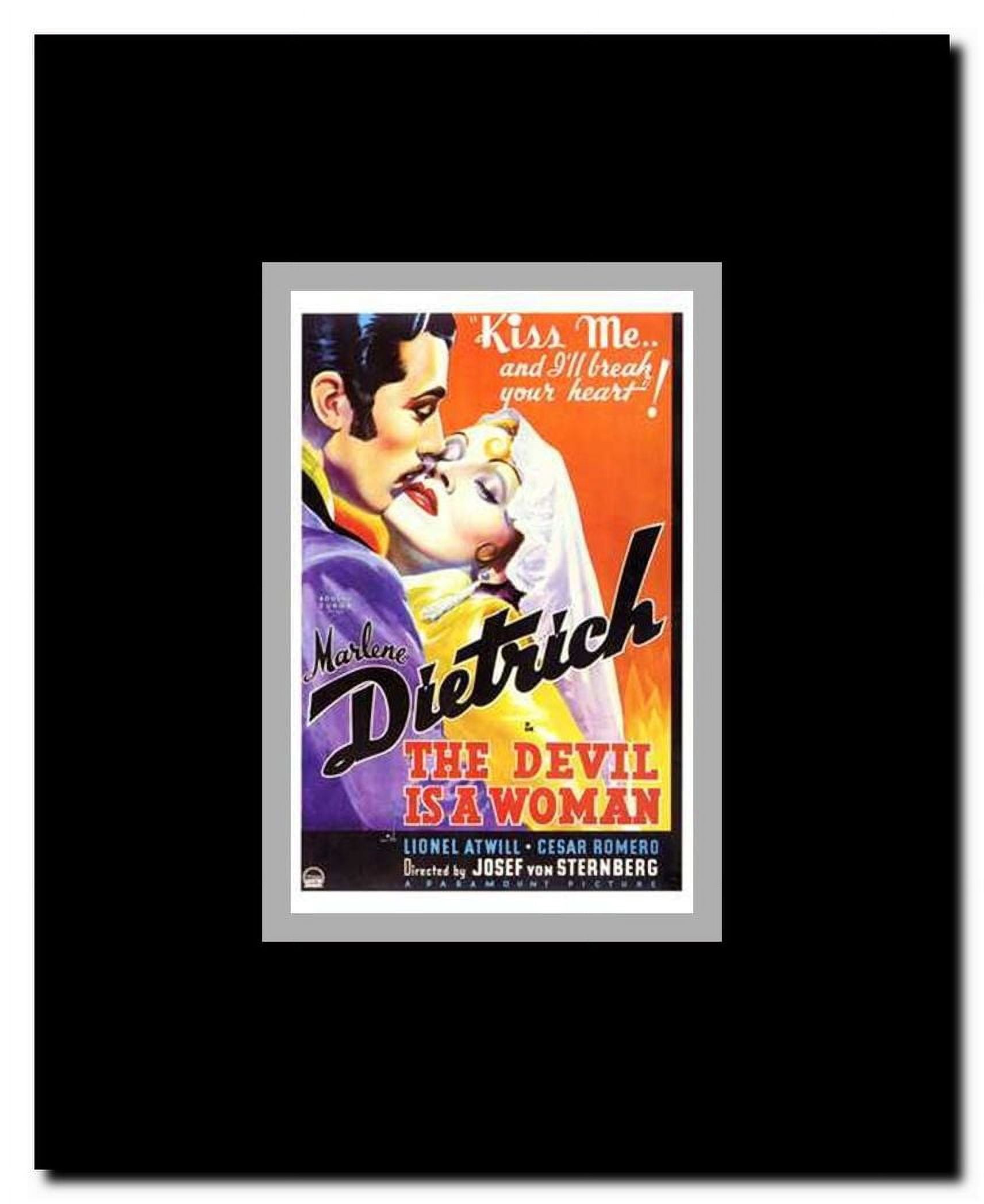The Devil is a Woman Framed Movie Poster