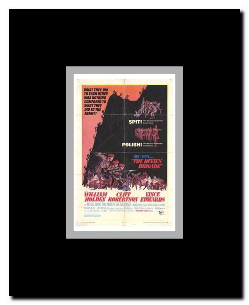 The Devil's Brigade Framed Movie Poster