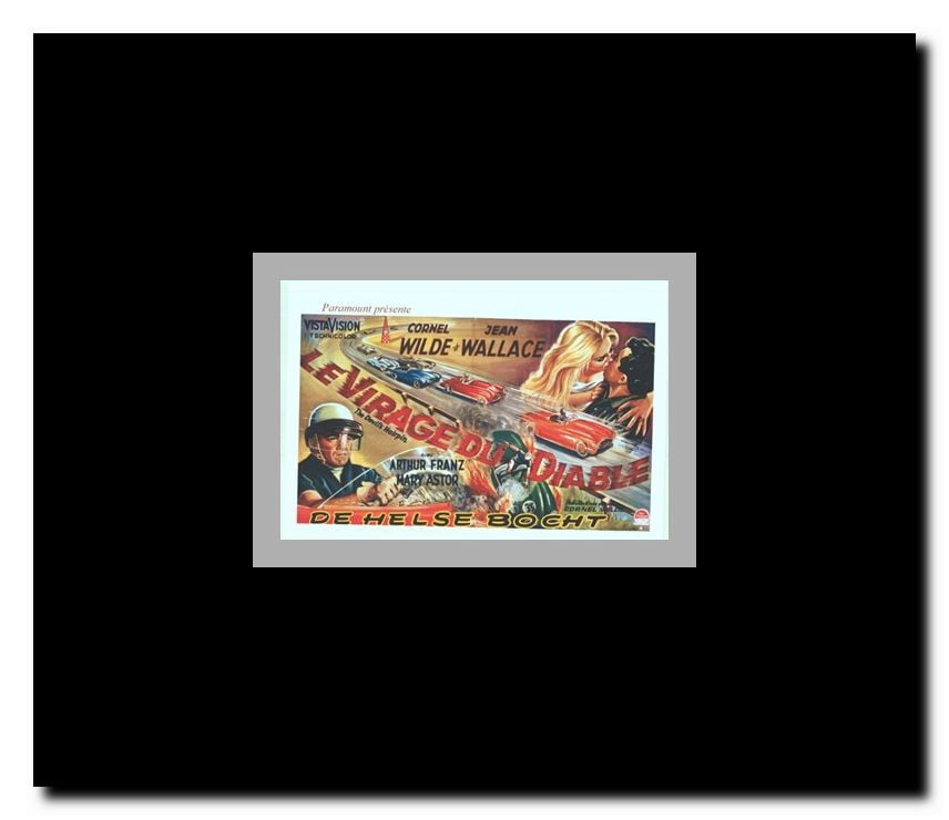 The Devil's Hairpin Framed Movie Poster