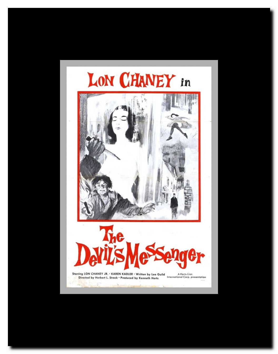 The Devil's Messenger Framed Movie Poster