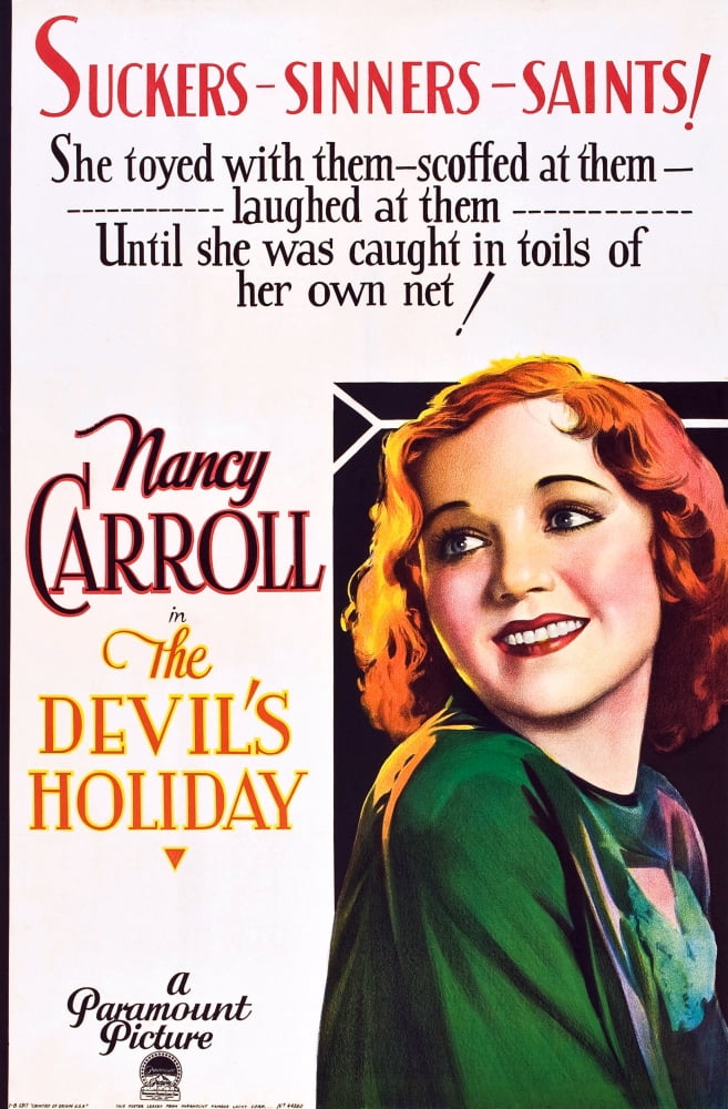 The DevilS Holiday U Canvas Art - (24 x 36)