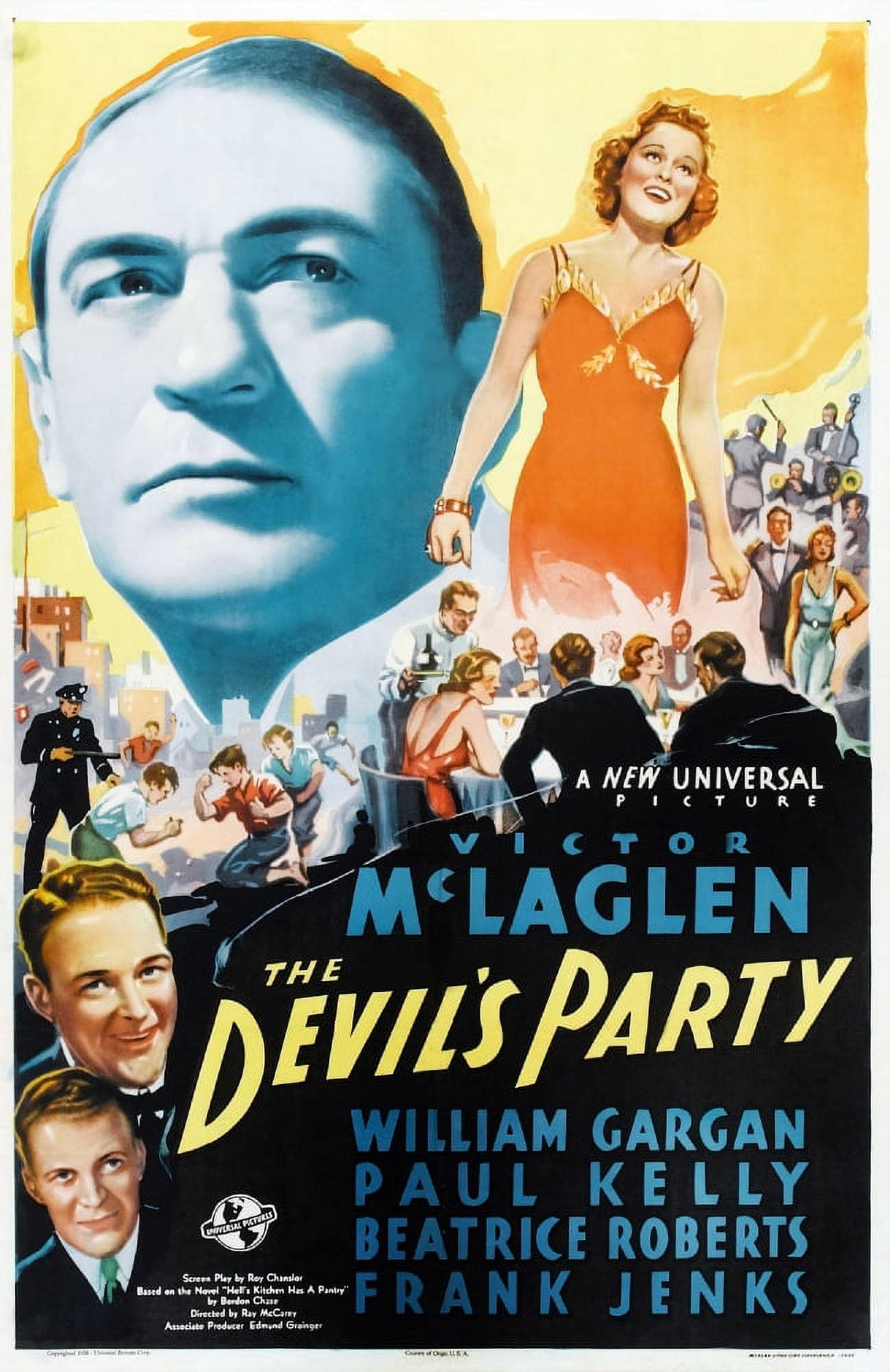 The DevilS Party U Canvas Art - (11 x 17)