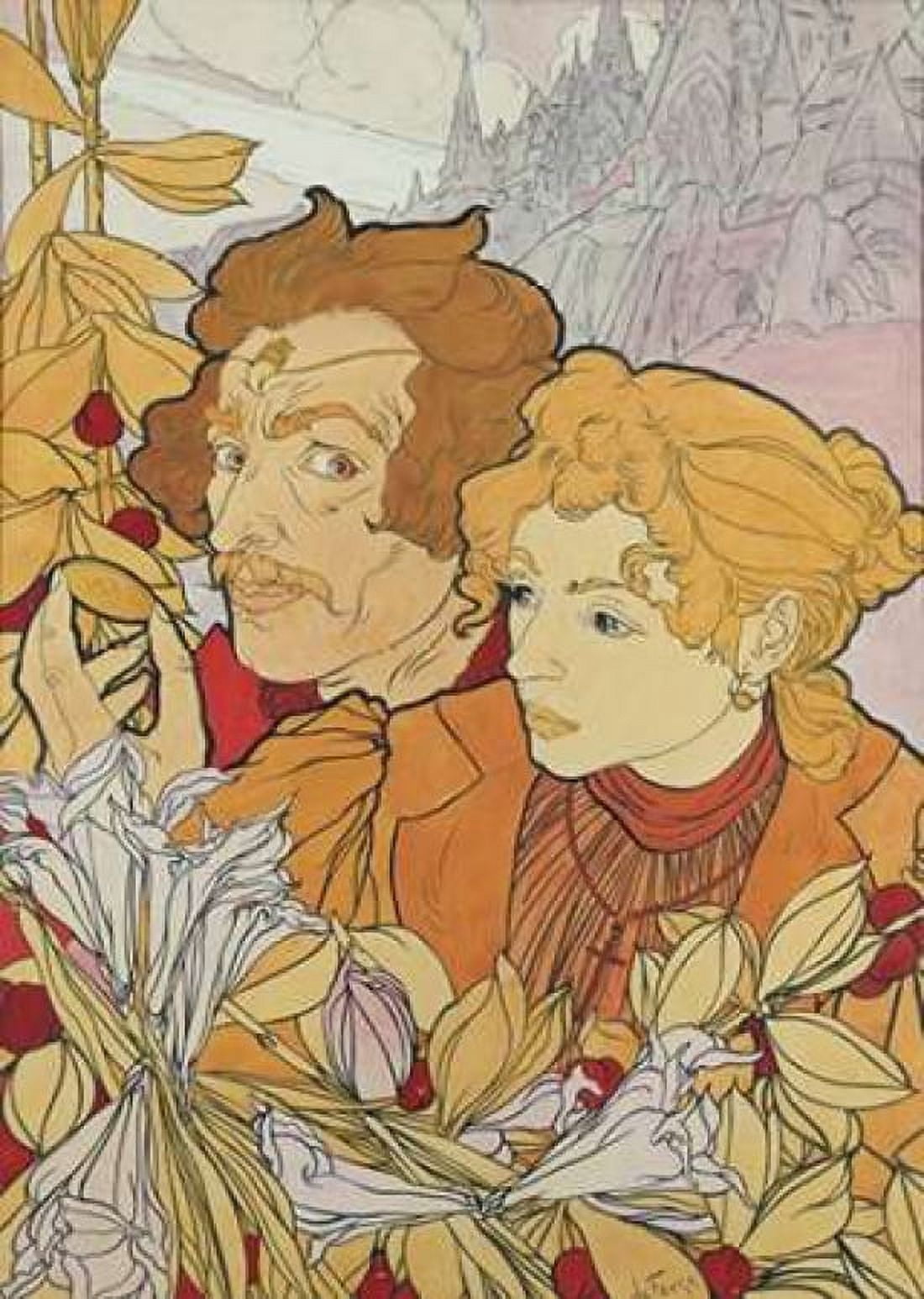 The Devils Coin Canvas Art - Georges De Feure (20 x 28)