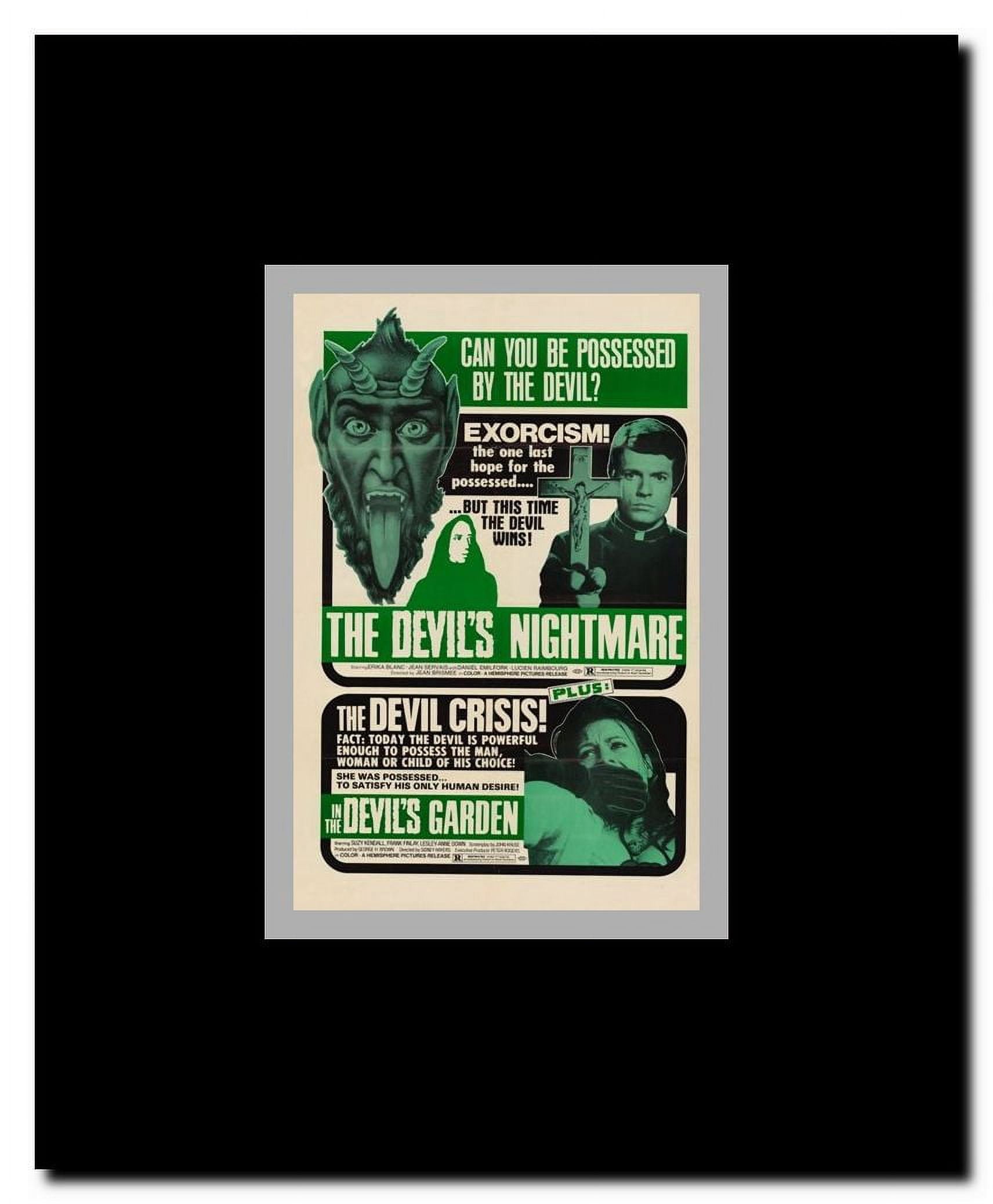 The Devils Nightmare Framed Movie Poster