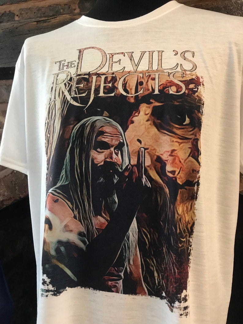 \" THE DEVIL'S REJECTS \" ホラー ムービー Tシャツ The Devil's Rejects: Classic (V2) T-Shirt (Comfort Colors