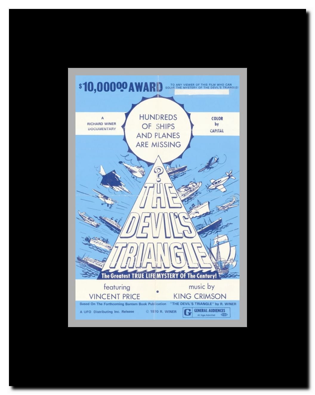The Devils Triangle Framed Movie Poster