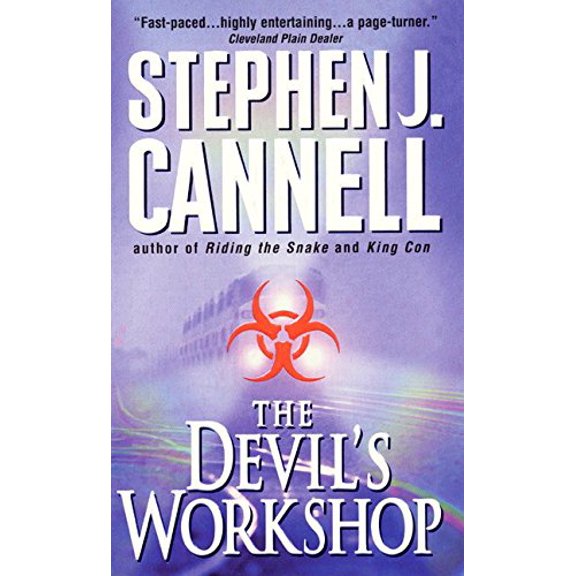 Pre-Owned The Devils Workshop: A Novel Paperback Stephen J Cannell