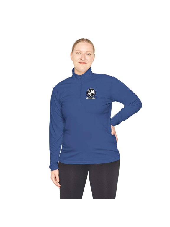 The "Devon" Women's Unisex Quarter-Zip Pullover