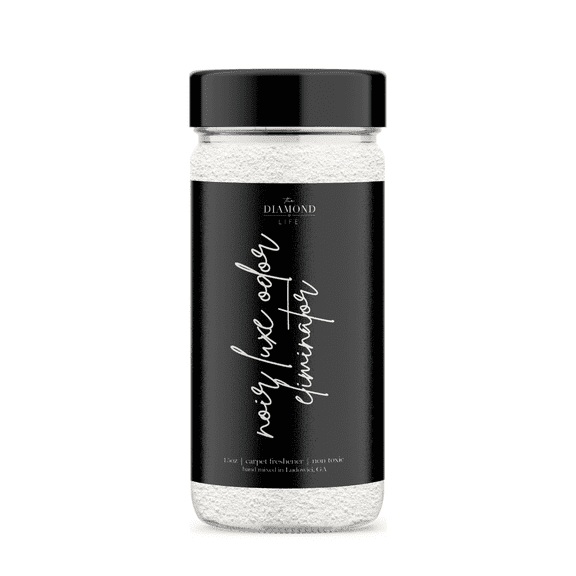 The Diamond Life Noir Luxe Odor Eliminating Carpet Deodorizer Spray, Sea Salt & Black Plum, 16 oz