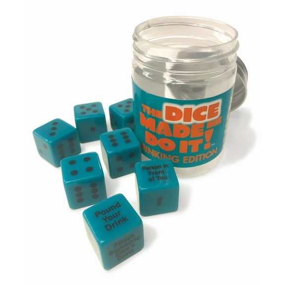 The Dice Made Me Do It! Drinking Edition Dice Game