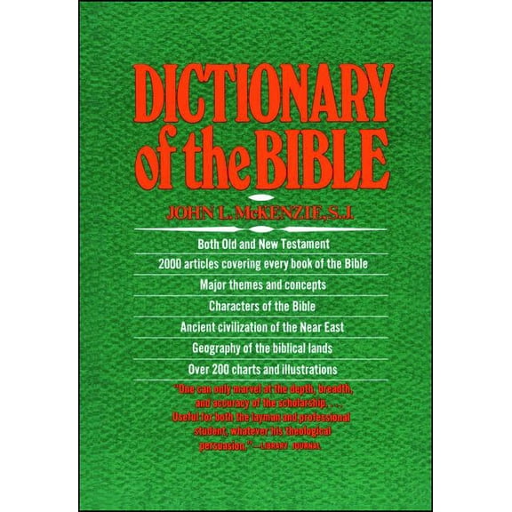 The Dictionary of the Bible, (Paperback)