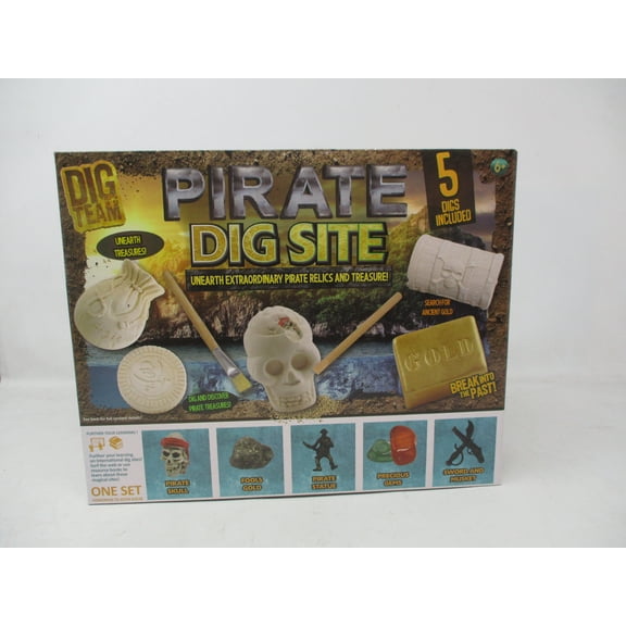 The Dig Team Pirate Dig Site Kit