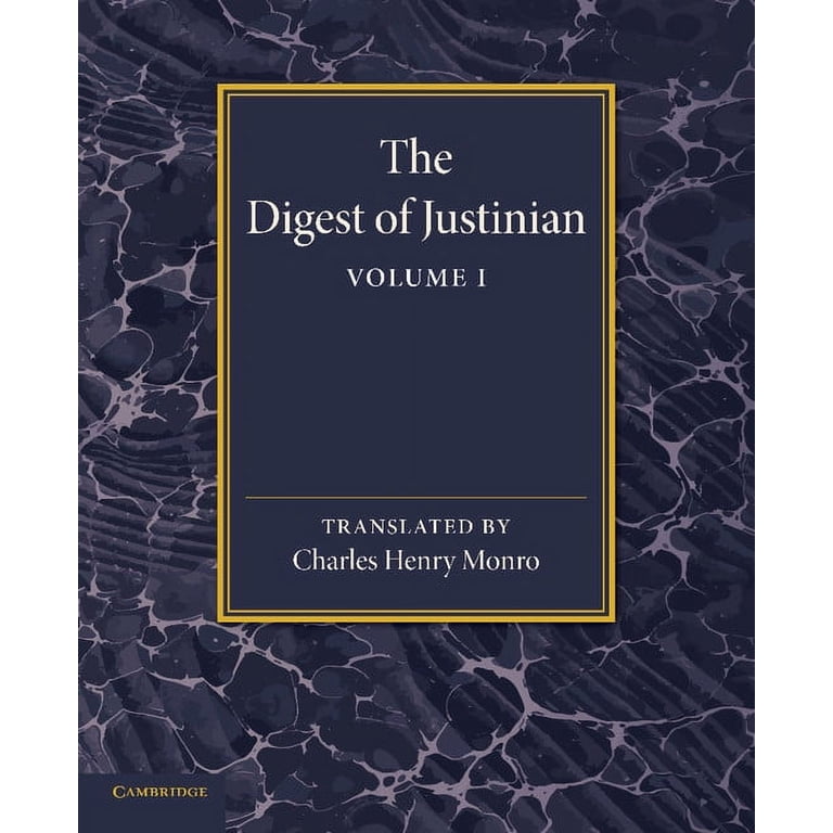 ローマ法・学説彙纂The Digest of Justinian Vol.1&2 ローマ法・学説彙纂The Digest of Justinian Vol.1&2 The Digest of