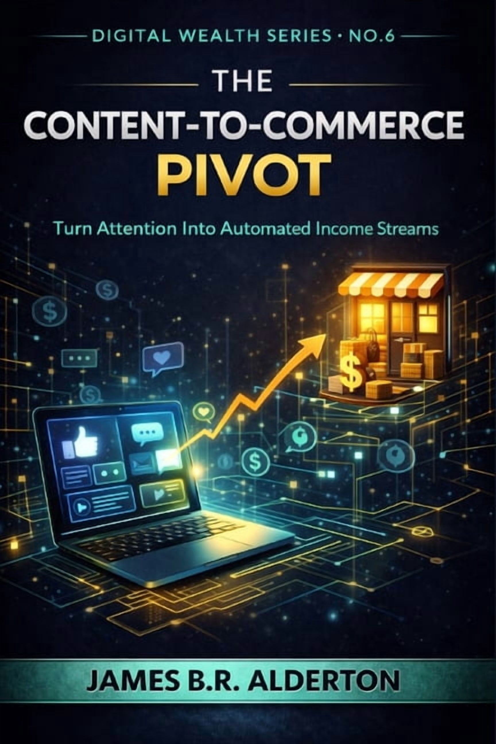The Digital Wealth The Content-To-Commerce Pivot: Turn Attention into Automated Income Streams, (Paperback)
