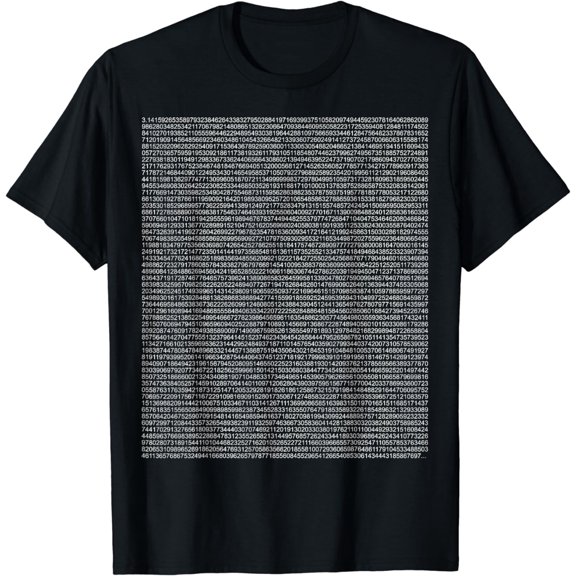 The Digits of Pi - Funny Math Teacher, Mathematics Number T-Shirt