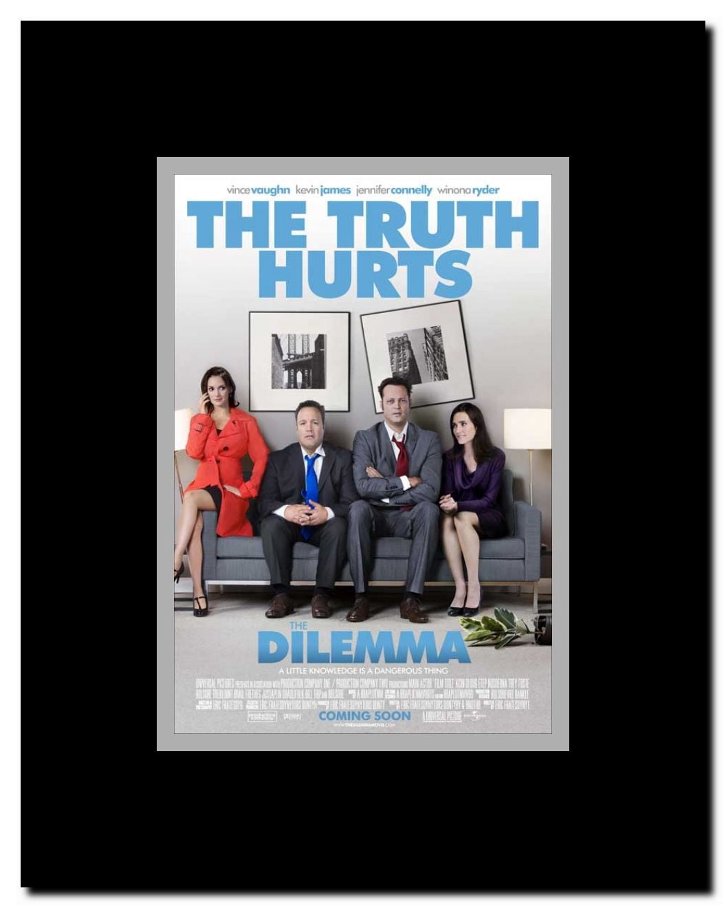 The Dilemma Framed Movie Poster