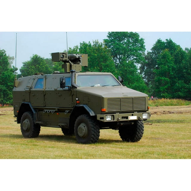 The Dingo 2 in use by the Belgian Army Poster Print by Luc De Jaeger/Stocktrek Images (17 x 11)