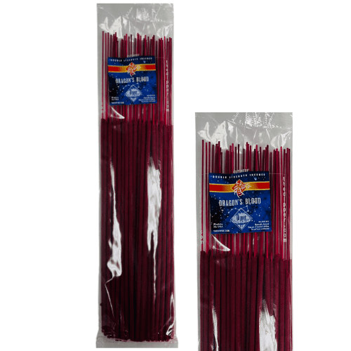 The Dipper 19" Jumbo Incense Sticks 50 Count Pack Double Strength - Dragon's Blood