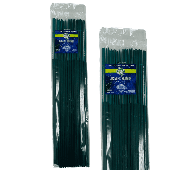 The Dipper 19" Jumbo Incense Sticks 50 Count Pack Double Strength - Jasmine Flower Scent