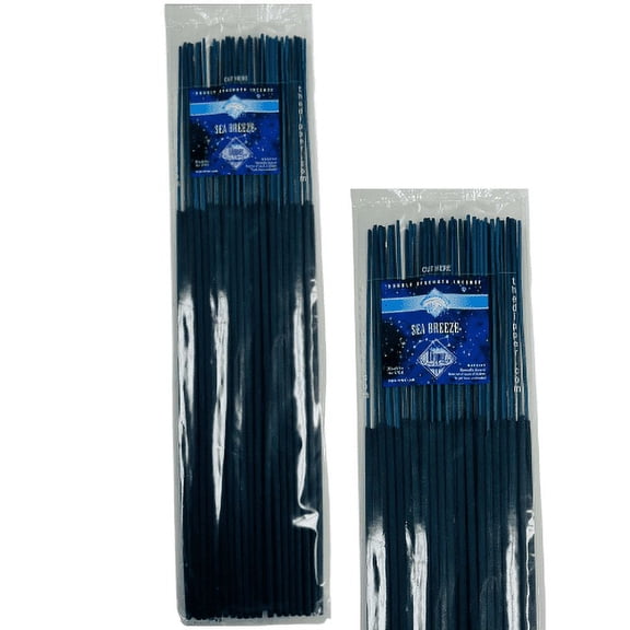 The Dipper 19" Jumbo Incense Sticks 50 Count Pack Double Strength -Sea Breeze