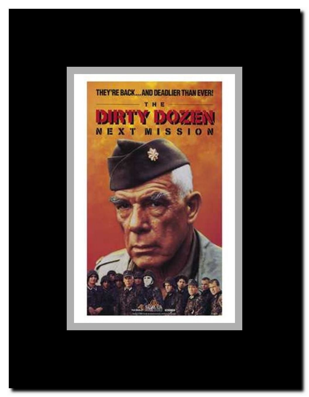 The Dirty Dozen: the Next Mission Framed Movie Poster