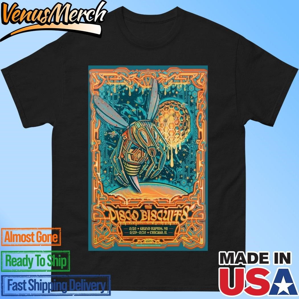 The Disco Biscuits August 28 2024 Grand Rapids Mi Poster Shirt