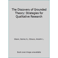 thumbnail image 1 of Pre-Owned The Discovery of Grounded Theory: Strategies for Qualitative Research (Observations) (Hardcover) 0202300285 9780202300283, 1 of 1